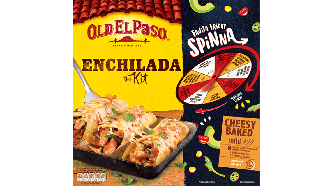 Enchilada Kit Cheesy Baked Mild